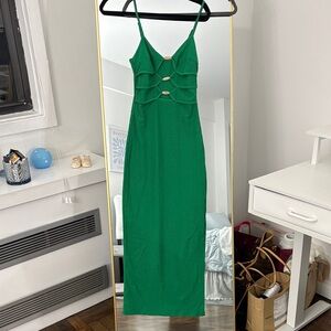 Elegant Green Women's Dress